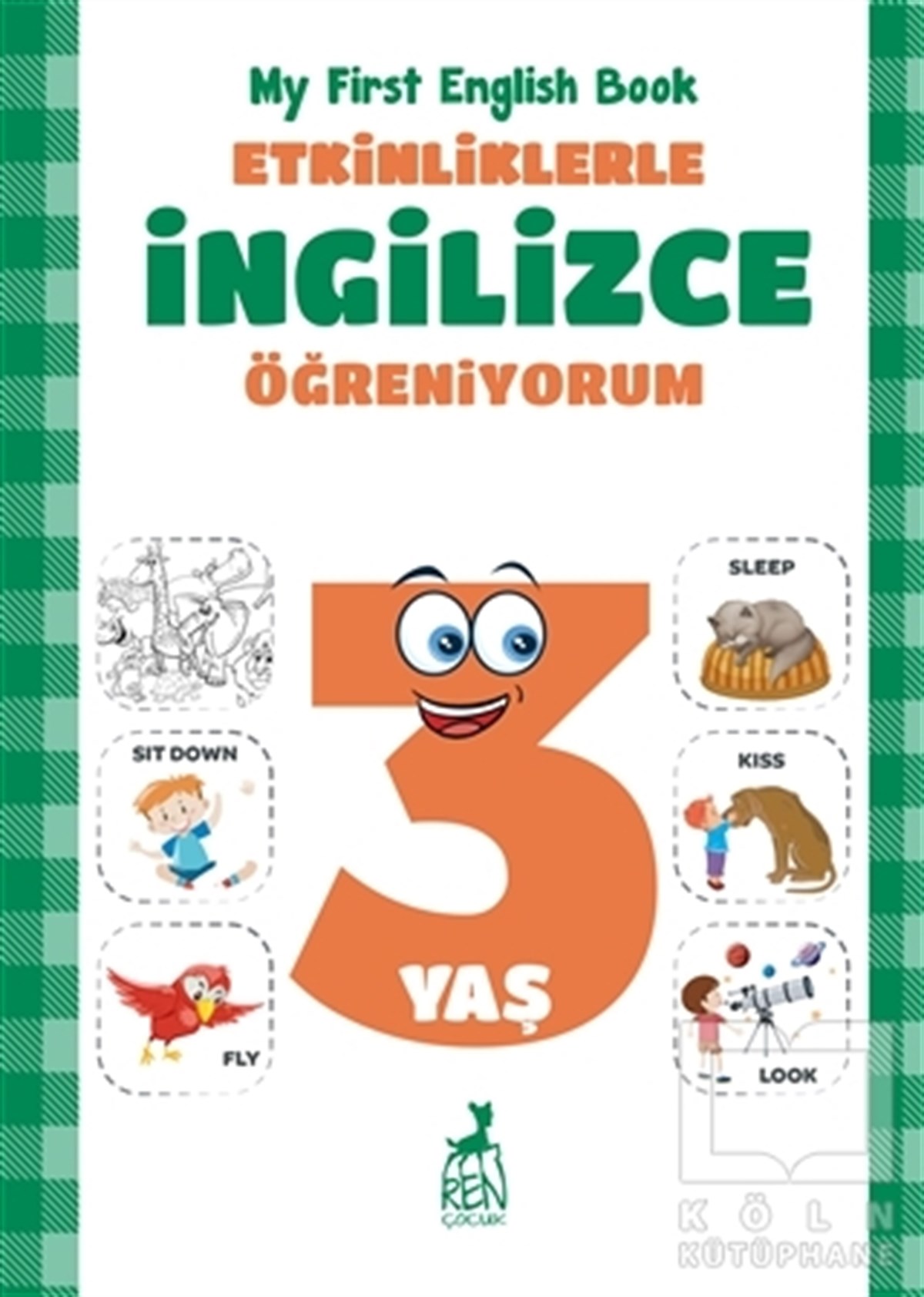 Merve AlmalıEtkinlik KitaplarıEtkinliklerle İngilizce Öğreniyorum 3 Yaş